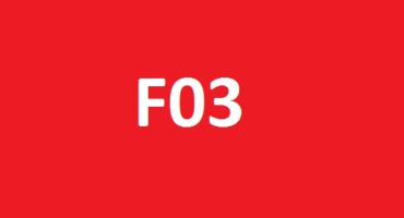 Kod błędu F03 w pralce Bosch