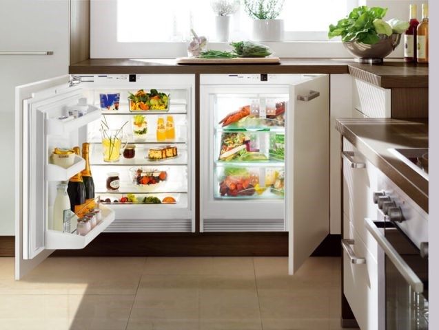 Vad är skillnaden mellan ett inbyggt kylskåp och ett vanligt kylskåp?