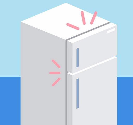 Køleskabet knirker, klik, brummer, popper under drift - hvad man skal gøre