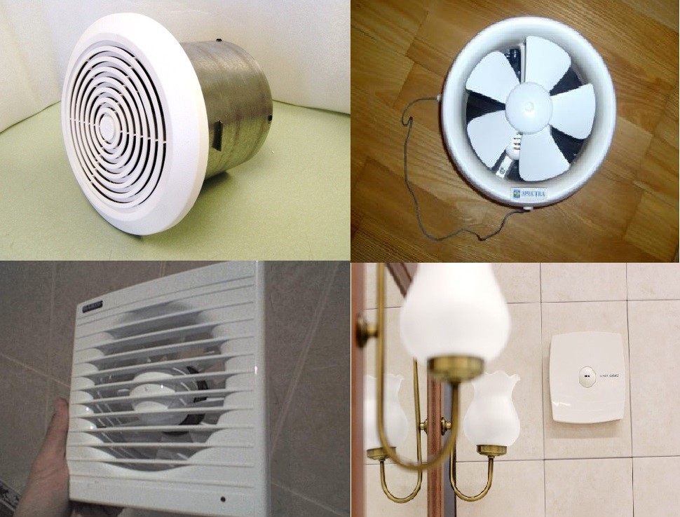 Монтаж и избор на вентилатор за банята и тоалетната