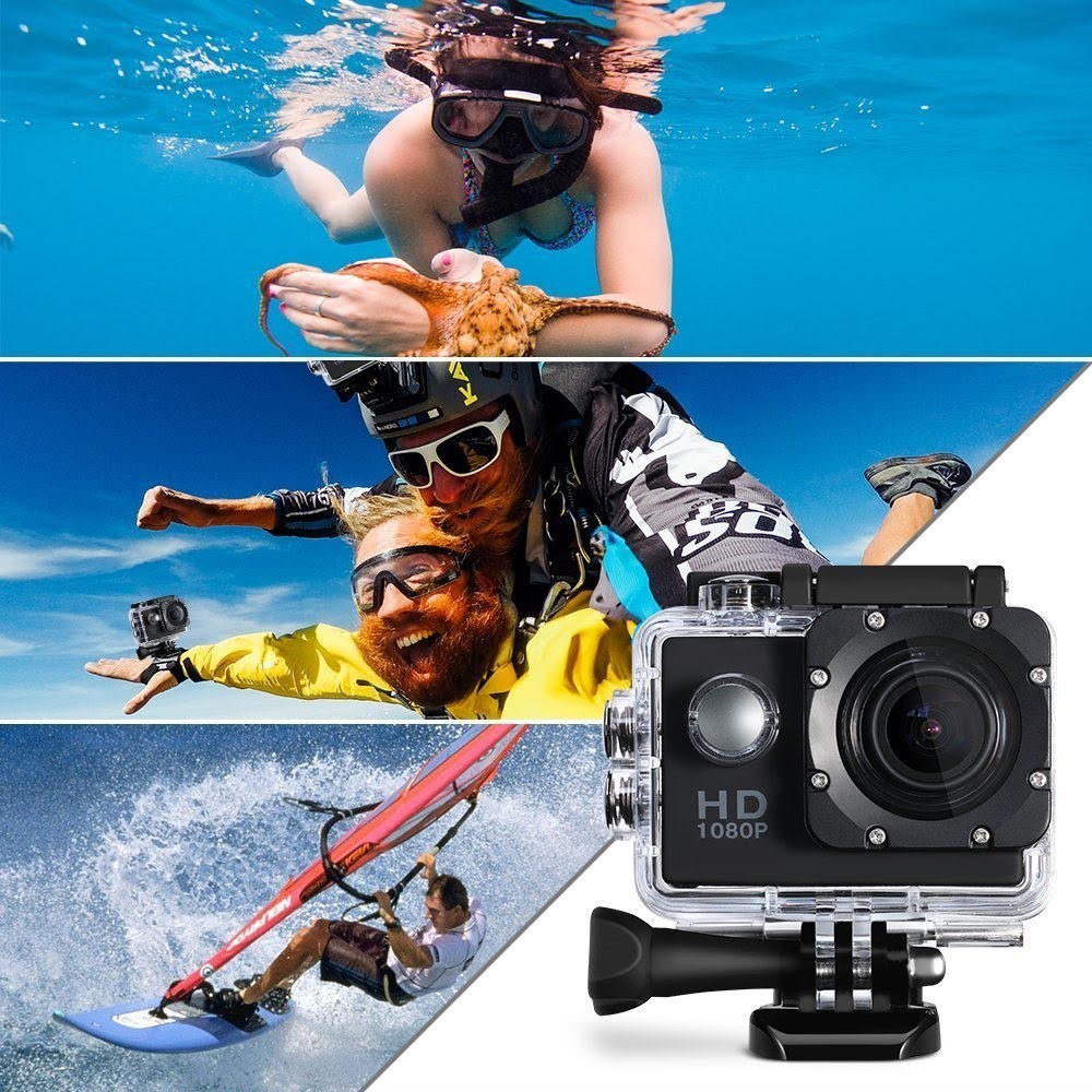 Akcijska kamera za snimanje na dubinu - pregled najboljih modela