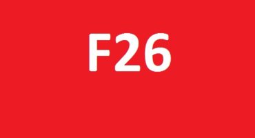 Fejlkode F26 i Bosch-vaskemaskinen
