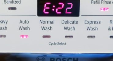 Correction d'une erreur e22 dans le lave-vaisselle