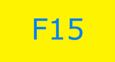 Kod błędu F15 w pralce Ariston