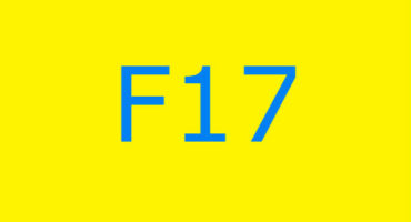 Chybový kód F17 v pračce Ariston