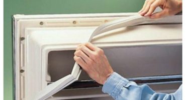 Επισκευή στεγανοποίησης DIY και ρύθμιση πόρτας ψυγείου