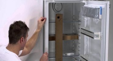 Installation appropriée d'un réfrigérateur encastrable et autonome
